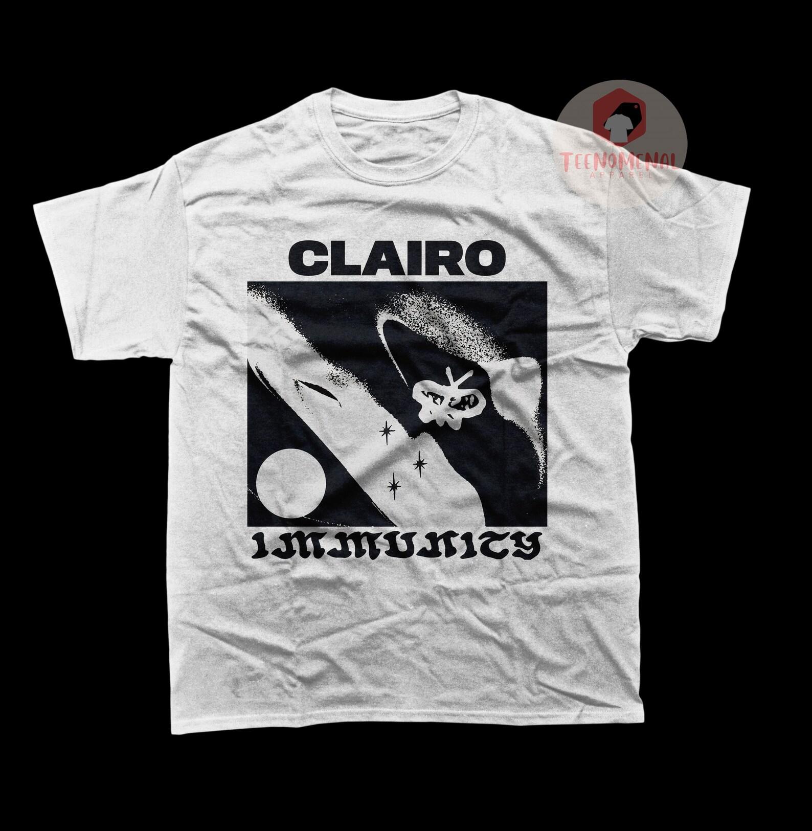 Clairo Unisex T-Shirt - Immunity Album Tee - Music Graphic Shirt - Printed Music Merch For Gift L