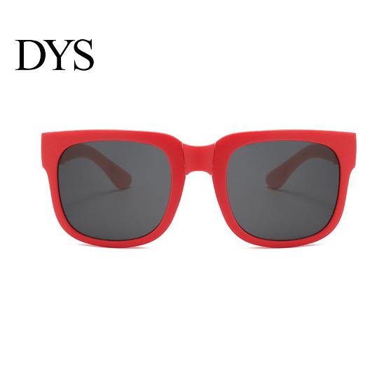 Kids Glasses UV400 Foldable Polarized Lens Sunglasses Lovely Square Frame Boys Girls Fashion Accessories Stylish