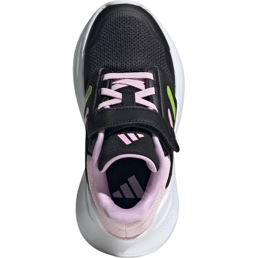 Adidas Tensaur Run 2.0 Pu Synthetic Leather Fabric Comfortable Fashionable Versatile Durable Low Top Running Shoes Kids Sneakers IH1052