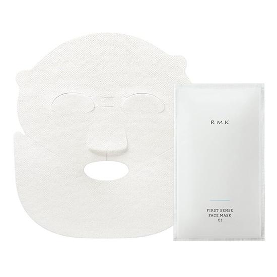 RMK First Sense Hydrating Face Mask CI (5 Packs, 22mL Each) - Skincare Sheet Mask for Fresh, Moisturized Skin