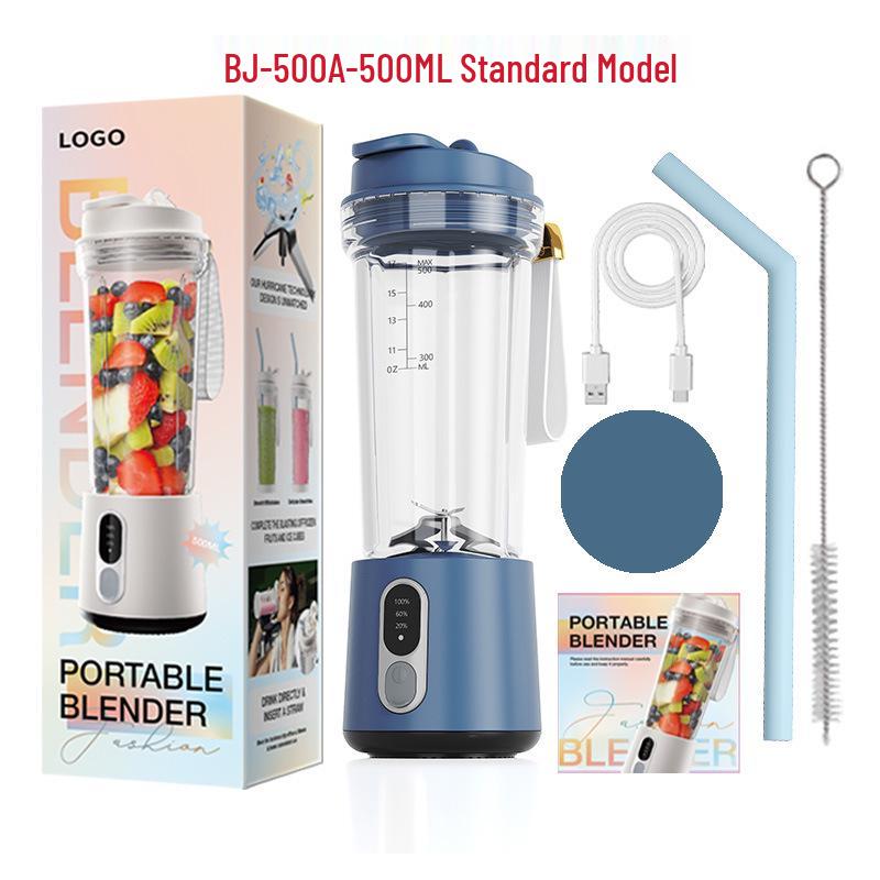 Portable Automatic Juicer and Smoothie Blender with Large Capacity