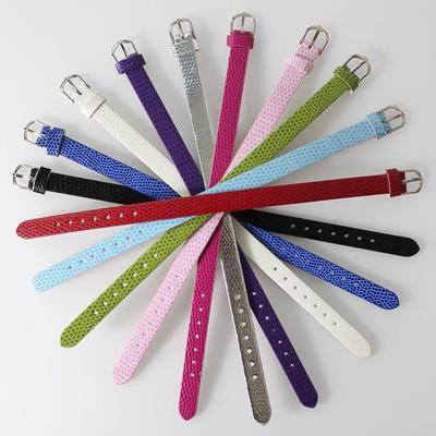 5pcs Artificial Leather Doll Bag Belt Super Mini DIY Handmade Belt Kids Toys 20cm Cotton Dolls