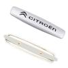 2pcs/1pair Citroen 3D metal Car seat Emblem Car Internal Clips Console Decoration Badge Sticker Car Emblem Accessories OO4