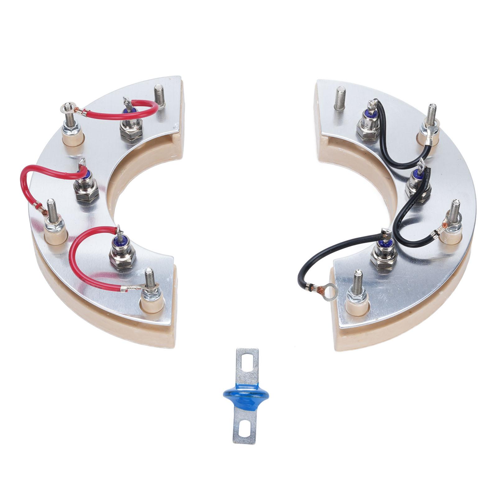 

25A Rotating Rectifier Module Bridge Rectifier Stainless Steel Professional Voltage Regulator