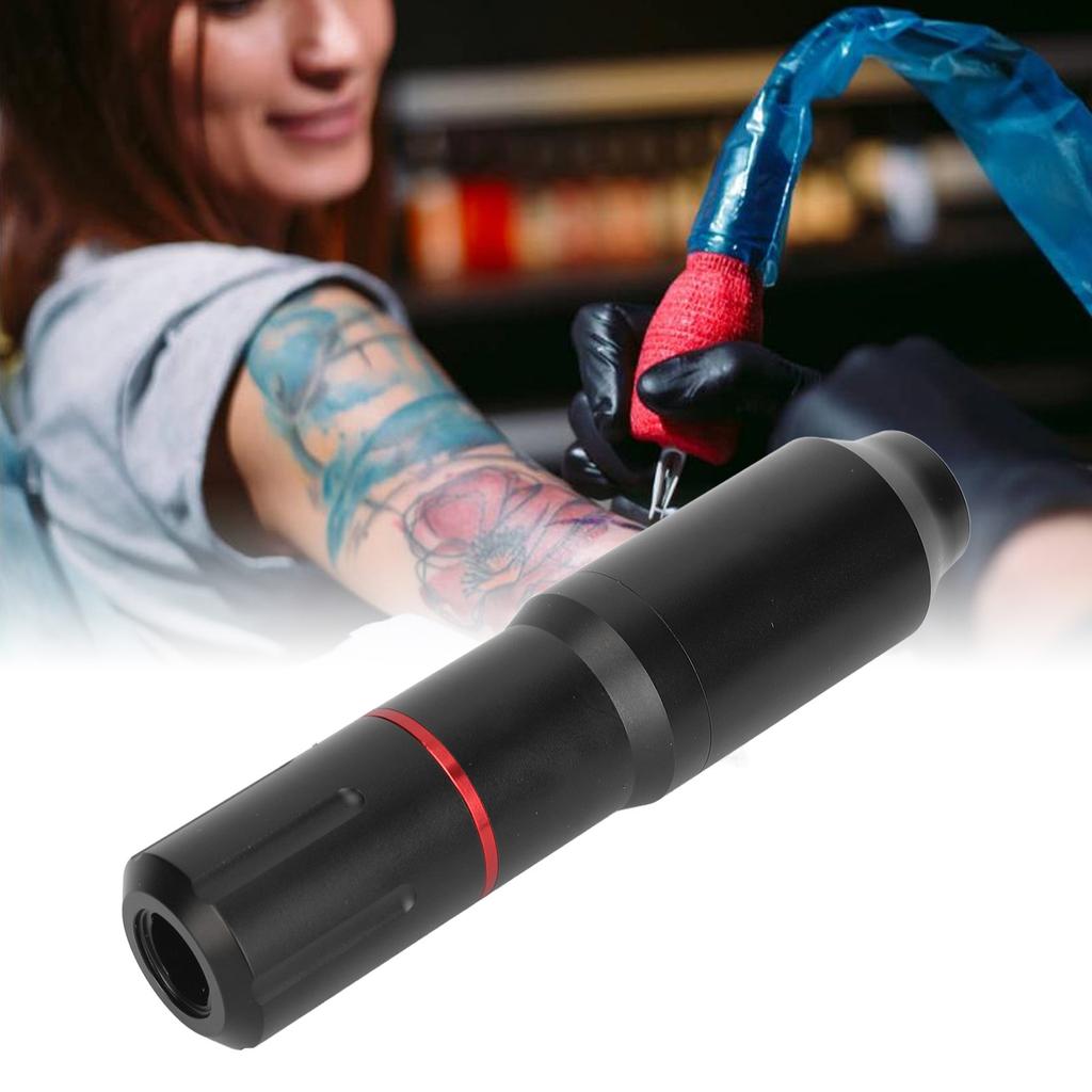 Rotary Tattoo Machine  Interface Black Red  Long Type Cartridges Tattoo Machine for Liner Sha