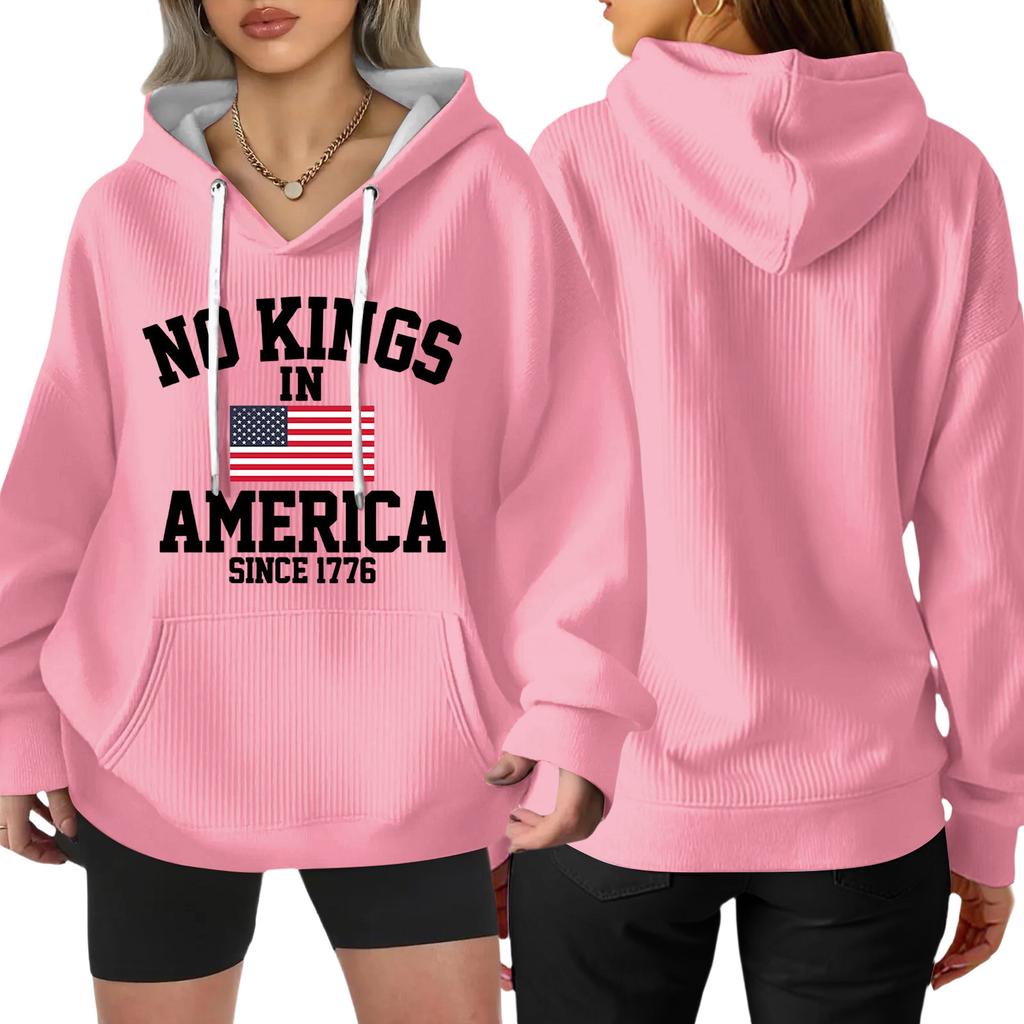 Women's Fashion Casual Long Sleeve Loose Printed Pullover Sports Long Sleeve Sweatshirt