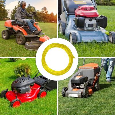 New 4 Sizes Petrol Fuel Pipe Yellow Corrosion Resistant Line Hose Gas Line Pipe Trimmer Chainsaw Blower