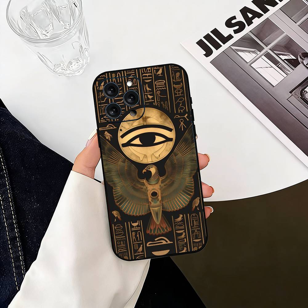 

The Eye of Honus Phone Case For iPhone 17, 16,15,14,13,12,11 Plus,Pro Max, Others Soft Black Cover iPhone16promax