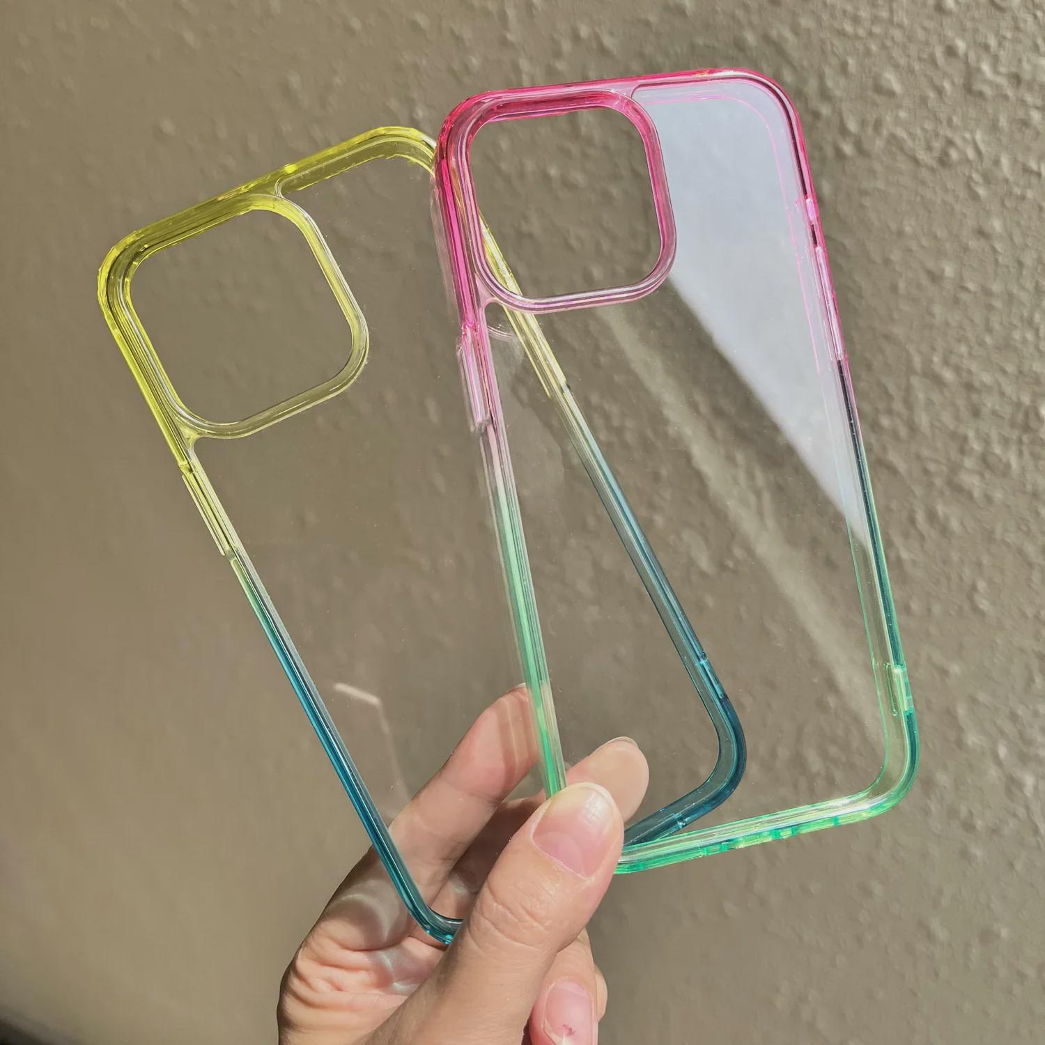 

Two-Tone Gradient Case for Apple 16 Pro Max/15/14 Pro iPhone 16