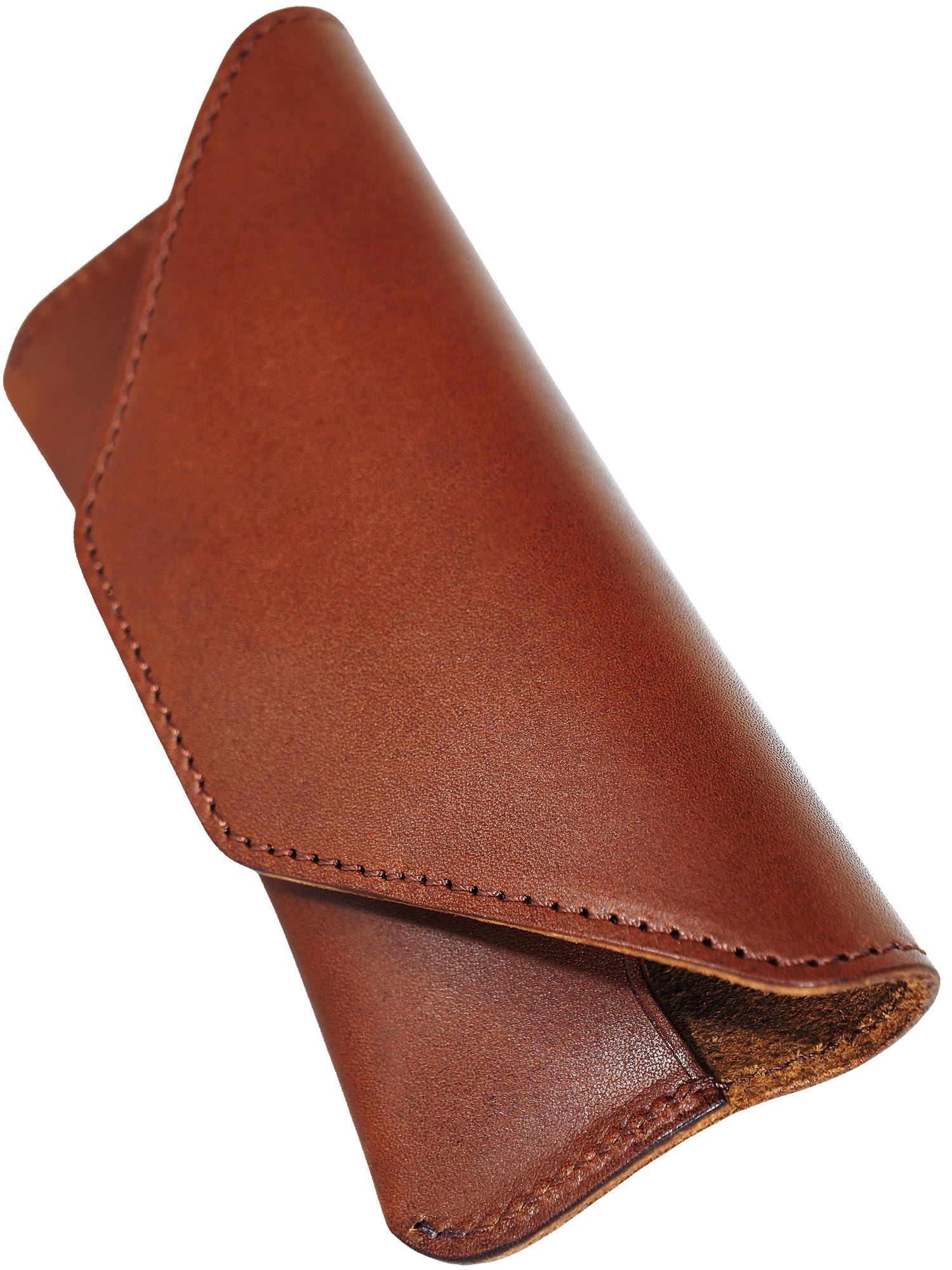 

Коричневая кожа Точиги Оправа для очков Сделано в Очки Солнцезащитные очки для мужчин и Натуральная дубленая коровья кожа Сделано в Тоттори Включает Микрофибру для чистки очков