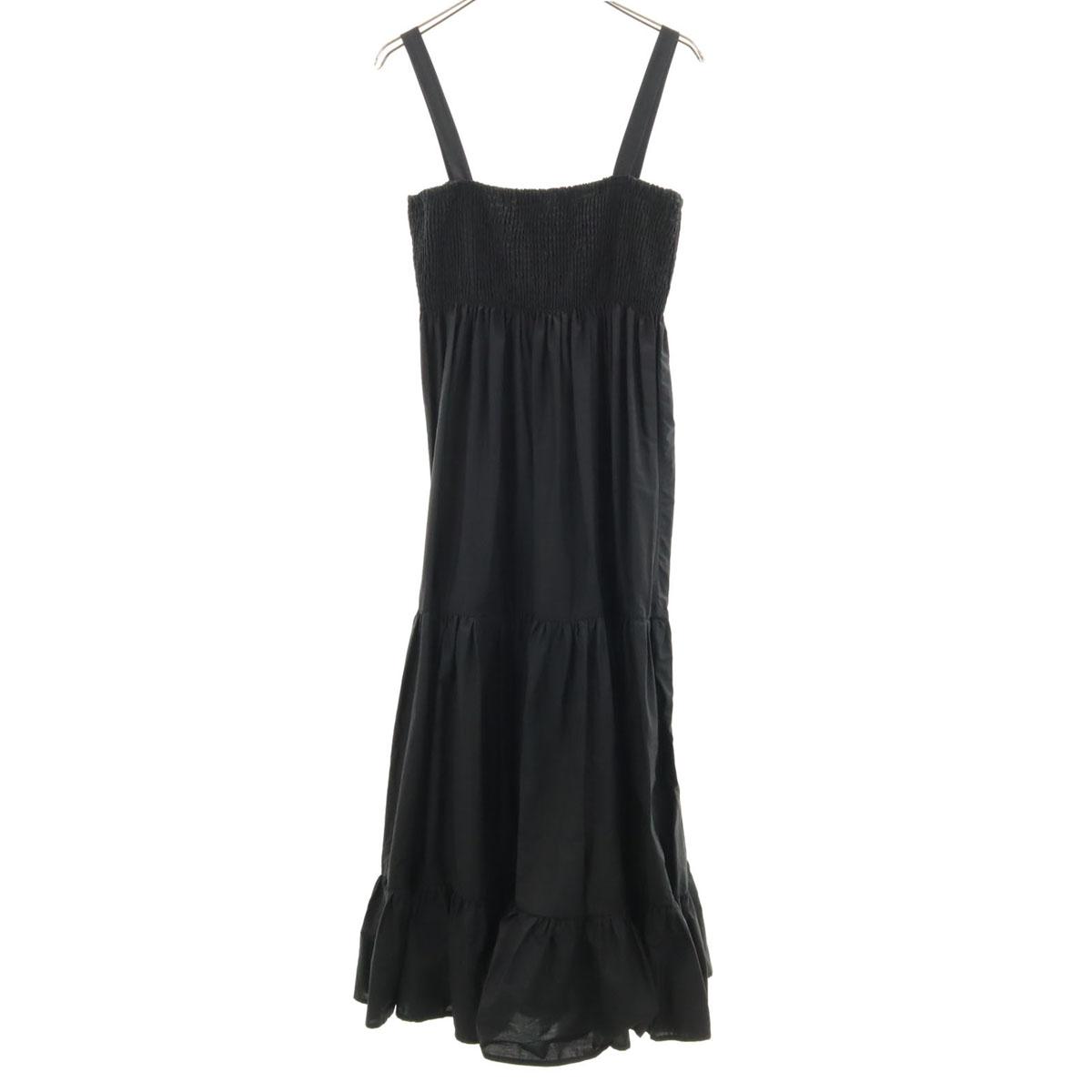 

ZARA Жидкое миди с эластичными деталями Комбинезон на бретелях M черный Женский Б/у