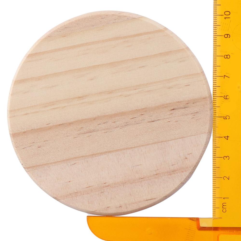 Round Coasters Burlywood Blank Wooden Coasters DIY Wood Kit  Crafts