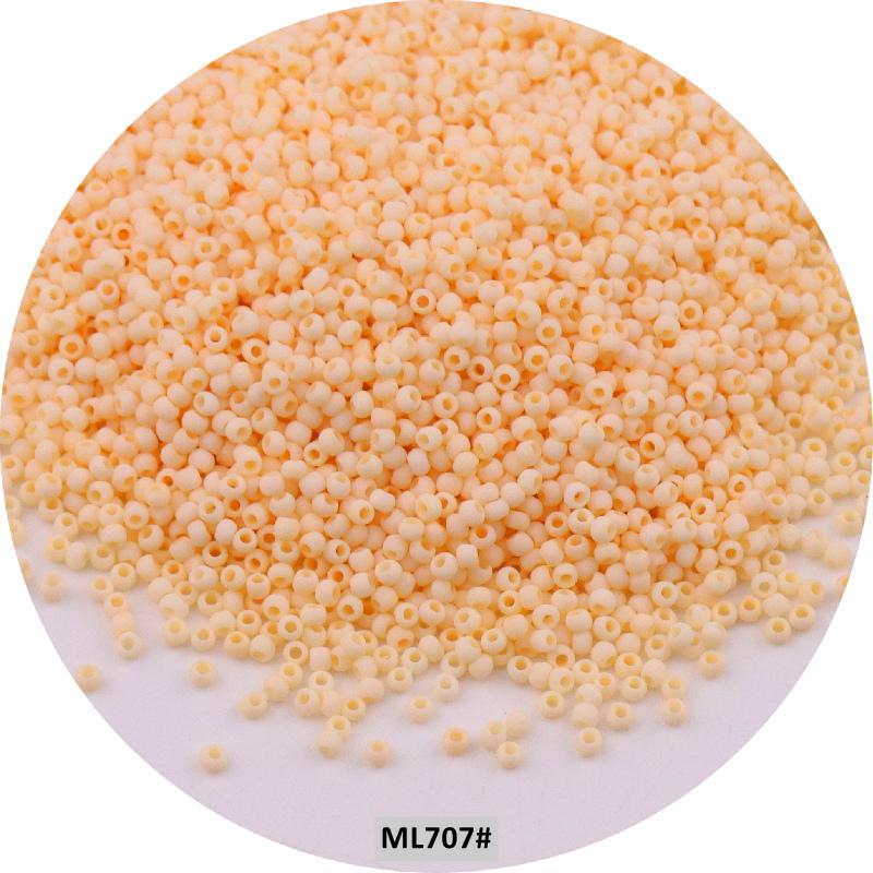 

Золотистый 15/0 японский бисер 1,5 мм однородный металлический бронзовый круглый спейсер стеклянные бусины для изготовления украшений своими руками, аксессуар для одежды 1.5mm 1680Pcs