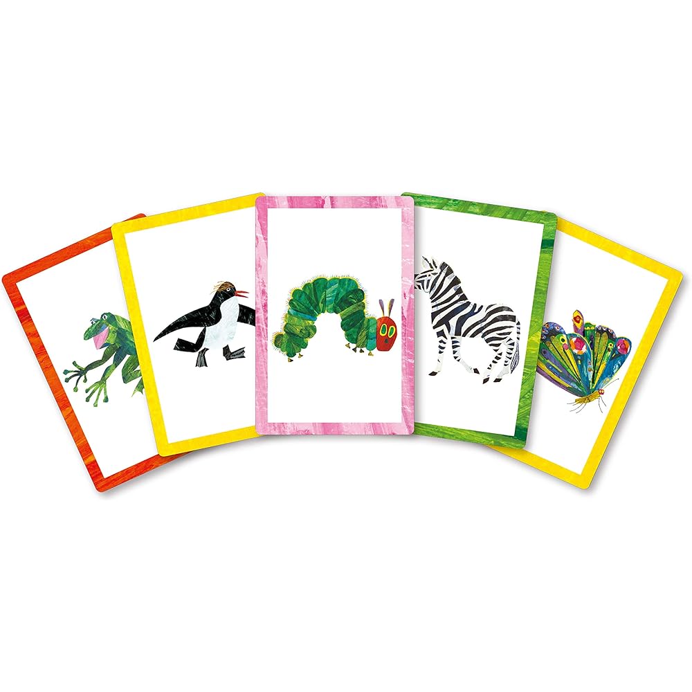 Hanayama Matching Card Game Hungry Caterpillar Educational Fun for Kids