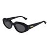 Bottega Veneta Sonnenbrille Schwarz Unisex Brille BV1031S-001