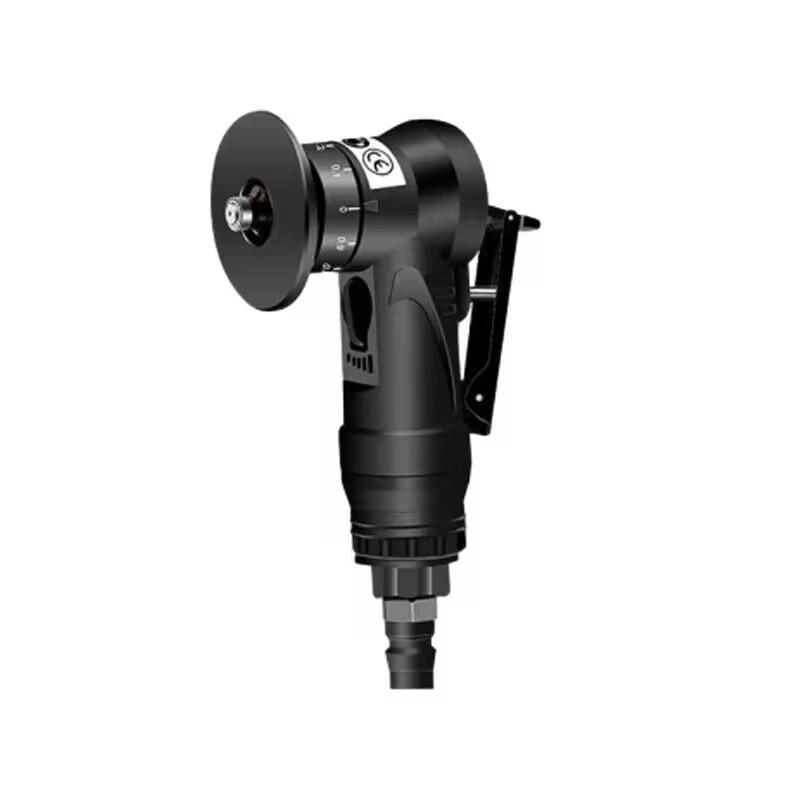 Handheld Pneumatic Deburring & Chamfering Machine for 45° & R Angles in Metal & Wood.