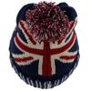Warme gestrickte Mütze mit Jacquard-Flaggen-Design Unisex Wintermütze Streetwear Hip-Hop-Stil