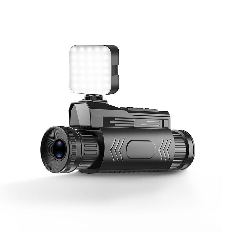 D12 All Black Colorful Infrared 4K Night Vision Device with Animal Sound Effects High-definition WiFi Goggles Outdoor Hunting Camera