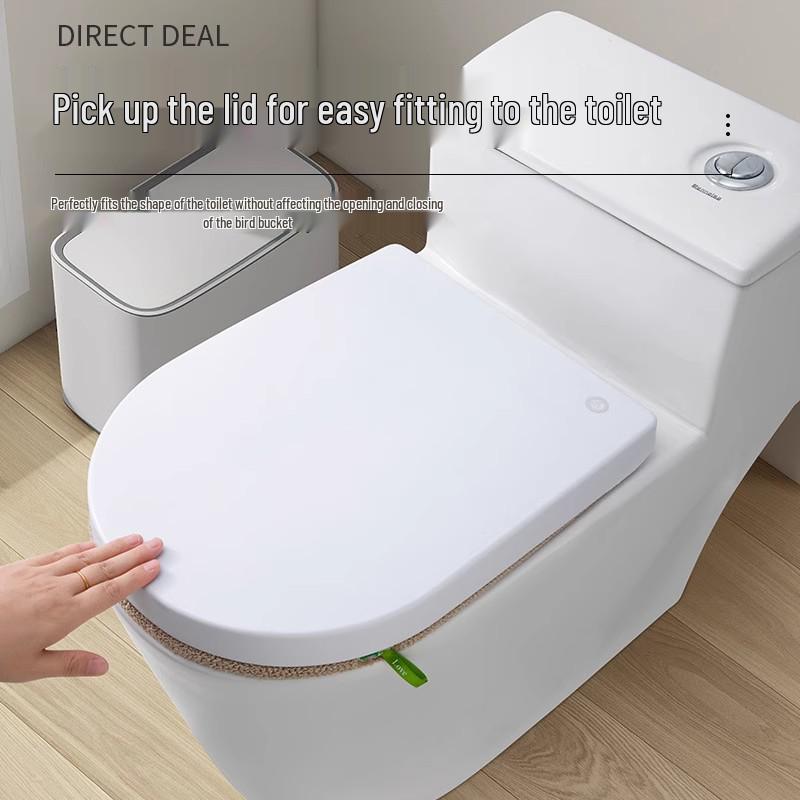 Newcomer Special: Universal Plush Toilet Seat Cushion - Winter Thick, All-Season Pad, Save 5 Yuan