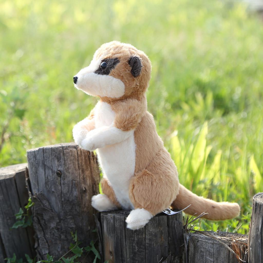 Cute Meerkat Plush Toy Mother and Child Doll Children Animal 100% Polyester PP Cotton Accessories 11CM-24CM for Girlfriend Gift