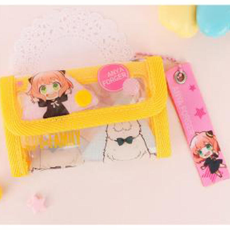 Anya Spy Family Bond Transparent Keychain Wallet