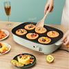 220V Electric Hot Pot Cooker Household Multifunctional Electric Hotpot Cake Baker Furnace Barbecue Grill With 3 Plates