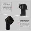 A78E-Vacuum Cleaner Accessory Set, Universal Nozzles 32-35 Mm, Including Crevice Nozzle, Car Nozzle And Upholstery Brush