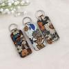 Floral Lipstick Case & Lanyard Keychain for Lipstick Protection and ID Access