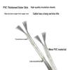 Transparent Tinned Copper 2-Core Parallel Wire (0.5-2.5 Sq) for Luminous Light Box Characters