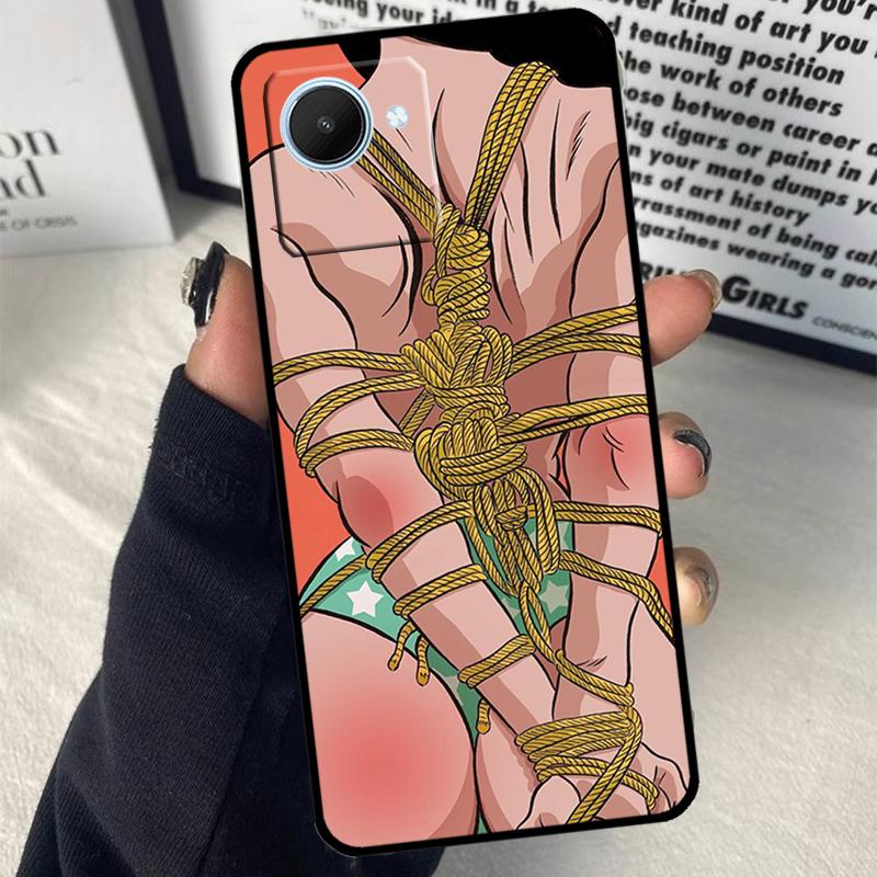 Girls Bikini Sexy For Realme C75 C55 C71 C61 C53 C33 C63 C51 C65 C67 11 12 13 14 15 Pro Plus GT6 GT7 Pro Case