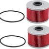 112 HF112 Oil Filter W Cover O-Rings Replacement for KLX110 KLX140 KX450F CRF250