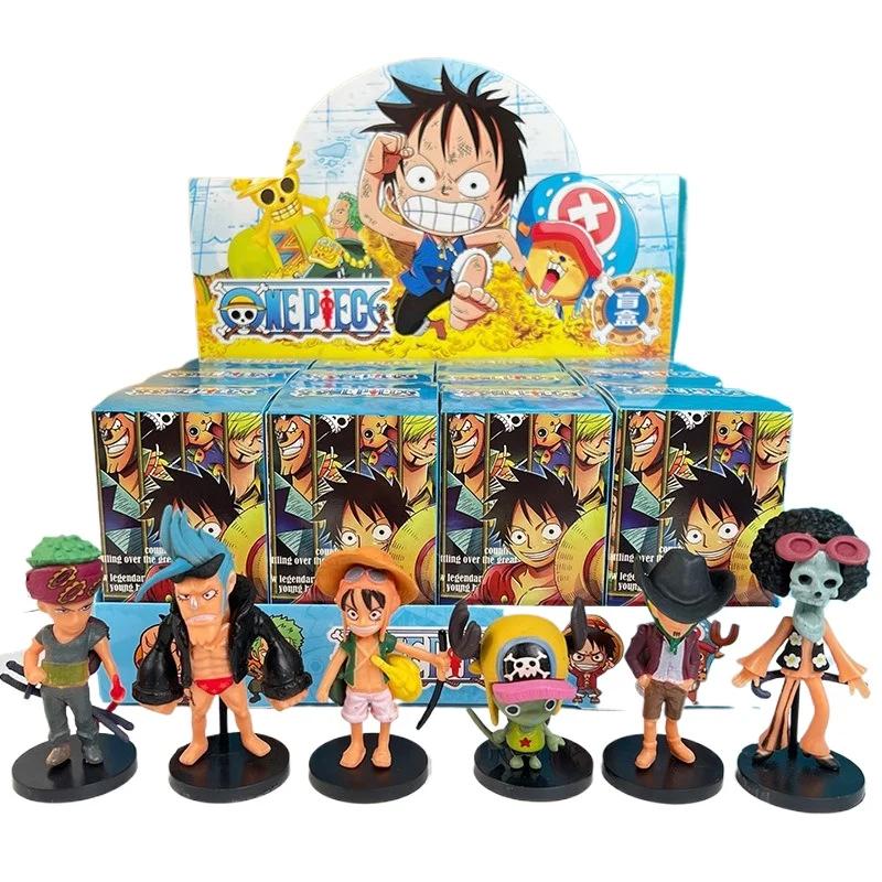 New Styles Anime Demon Slayer:Kimetsu no Yaiba Blind Box Set Handmade Figure Cartoon PVC Doll Desktop Decoration Birthday Gift