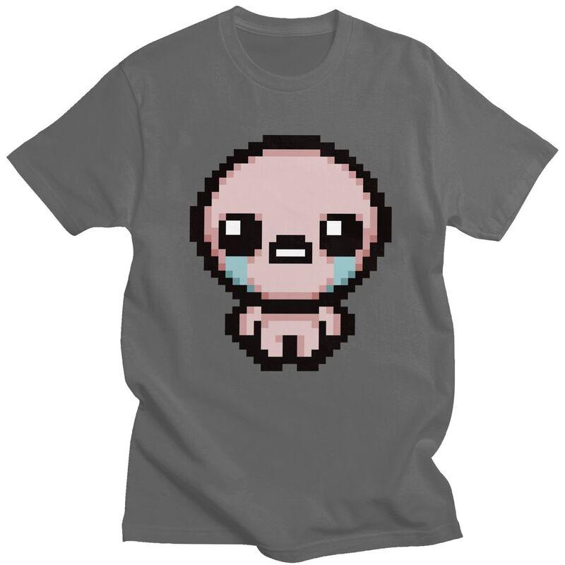 Custom Cool The Binding Of Isaac Pixel T Shirt Men Short Sleeves 100 Cotton Tshirt Leisure Tees Streetwear Tshirt