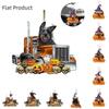 Halloween Pumpkin Cat And Dog Car Hanging Decoration For Home Acrylic Material Cartoon Style In 10 Colors) Perfect For Cross-border Export