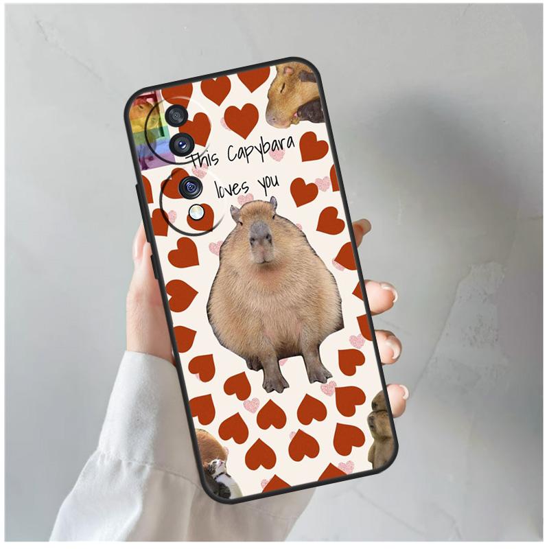 Funny Capybara For Honor Magic 7 Lite 6 5 8 Pro Case For Honor X9d X9b X9c X9a X8c X8b 200 400 50 70 Win RT