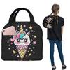 Ice Cream Unicorn Insulated Lunch Bag for Women Kids Leakproof Food Boxes Thermal Lunch Box Tote