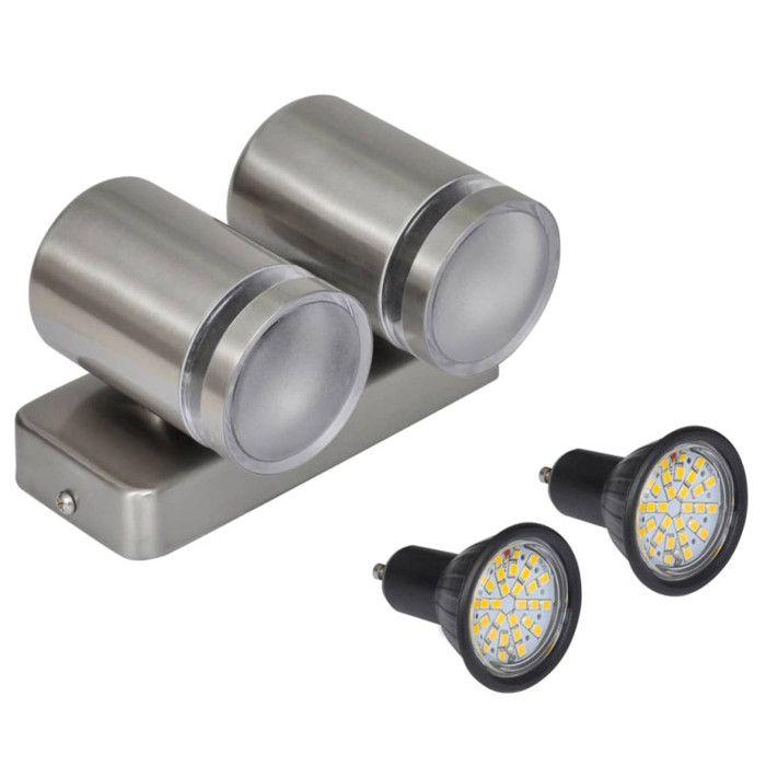 Stainless Steel LED Wall Light with Cone Head 41103