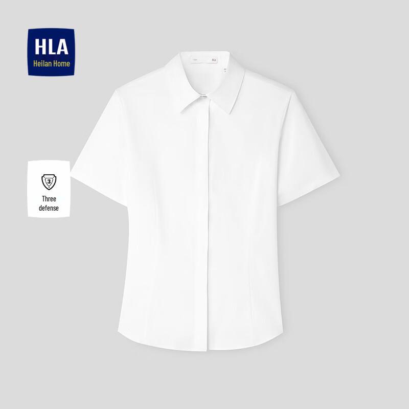 HLA Женская трехзащитная короткорукавная деловая рубашка 38 (165/92A)