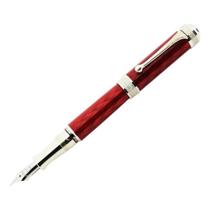 

AURORA aurora fountain pen Limited 919 FLAME flame 100th anniversary Regina regina ct 18K Inhalation type Fine letter F 956-RF