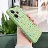 Drunk Fallen Flowers Phone Case For Xiaomi Redmi Note 14 13 12 12S 11 11S 10 10S 9 9S 15 14C Pro Plus 4G 5G Liquid Silicone Cove