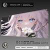 HYBXAXC Anime Girls Rubber Mouse Pad Kawaii NonSlip Pink Desk Mat Cute Gaming Mousepad Gamer HD Print Mouse Mat  Keyboard Pad