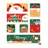 Santa Soft Magnetic Sticker Decal Soft Refrigerator Decor Cute Christmas Fridge Magnet  New Year