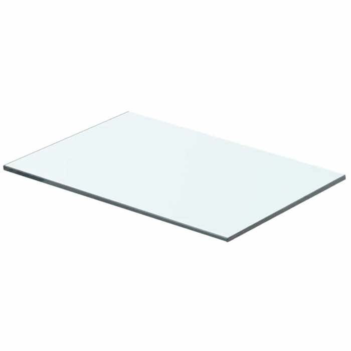 VidaXL Panneaux d'étagère 2 pcs Verre Transparent 40 x 20 cm