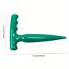 1pc Plastic Garden Hole Puncher Plant Seed and Seedling Dibber with Long Handle A Hole-digging Nursery Tool Gardening Accesorios
