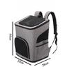 Portable Double‑Shoulder Pet Backpack Breathable Cat Dog Carrier Bag Large Capacity Outdoor Travel Pet Supplies
