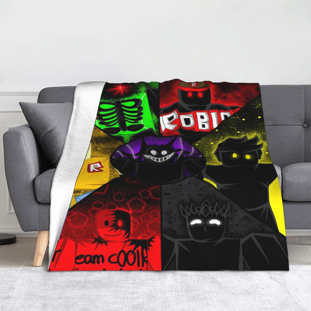 Azuretime Anime Fleece Blankets Azure Two Time Forsaken Awesome Throw Blanket for Home Hotel Sofa 125*100cm Quilt