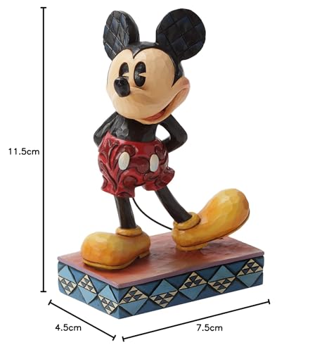 Enesco Statue/Figure "Disney Traditions" Classic Mickey Mouse, Size 4.5 x 7.5 x 11.5 cm, DTR4032853