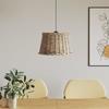 VidaXL Brown Ceiling Lamp Shade Ø45x28 Cm Wicker 364378