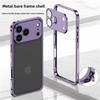High Quality Metal Camera Lens Frame Bumper Mobile Phone case for iPhone 13 14 15 16 17 Pro 17pro Max case Matel Aluminum