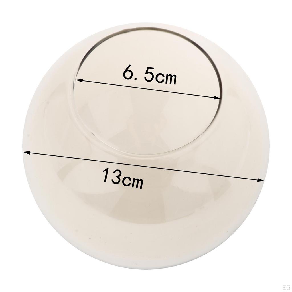 Glass Globe Lamp Shade Multiple Specifications Light Fixture Replacement 2.56-2.76 Inch Fitter